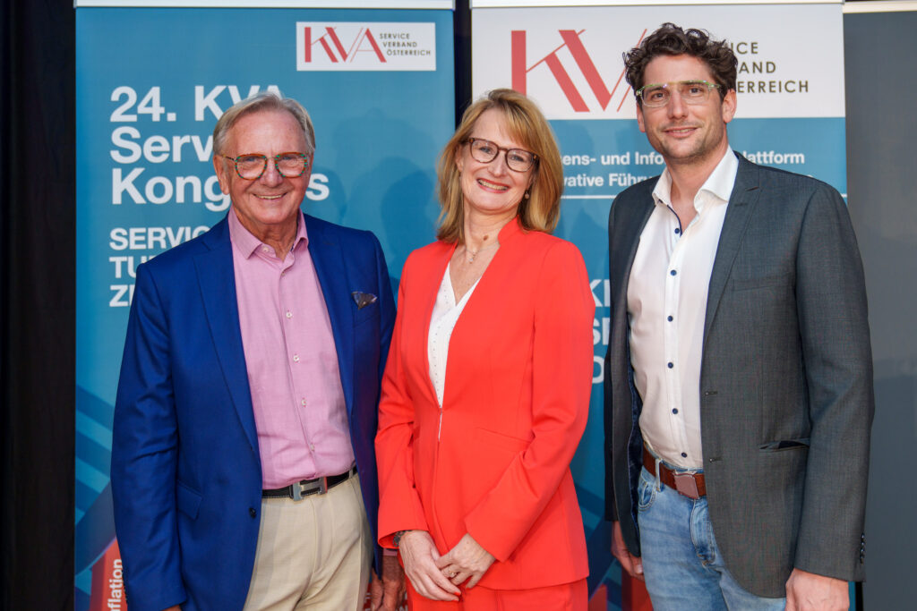 KVA-Team 2023: Herbert Vock, Margot Tschank, Alexander Liebhart